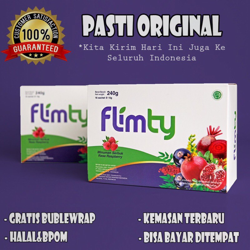 Flimty Fiber Original Minuman Diet BPOM Pelangsing Ampuh Terbukti Dan Aman Flymty Obat Penurun Berat Badan Ampuh Untuk Pria Wanita Pengurus Badan Cepat Diet Booster