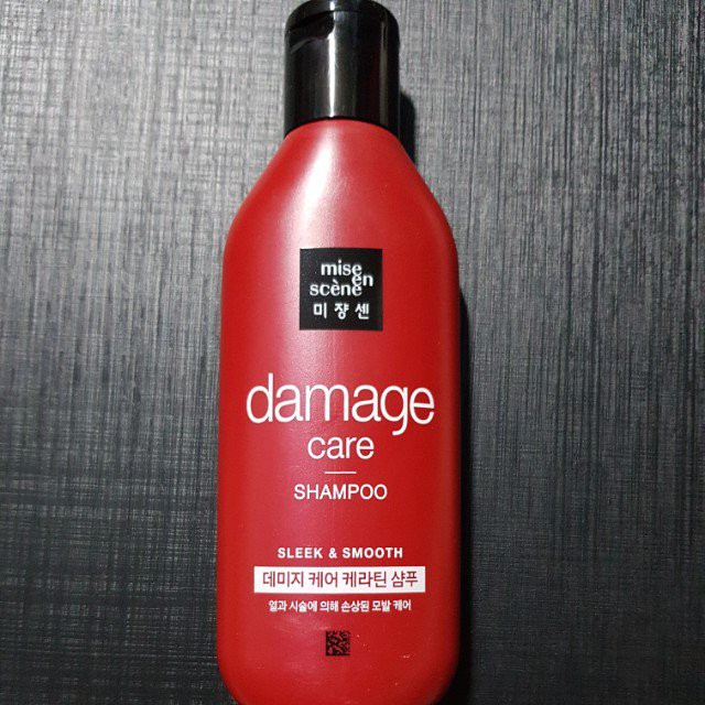 mise en scene damage care shampoo 180ml