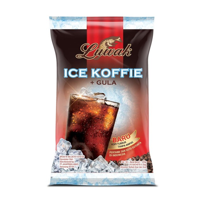 

vd201r Kopi Luwak Ice Koffie Black Coffee Bag 10X25Gr Ds20X11