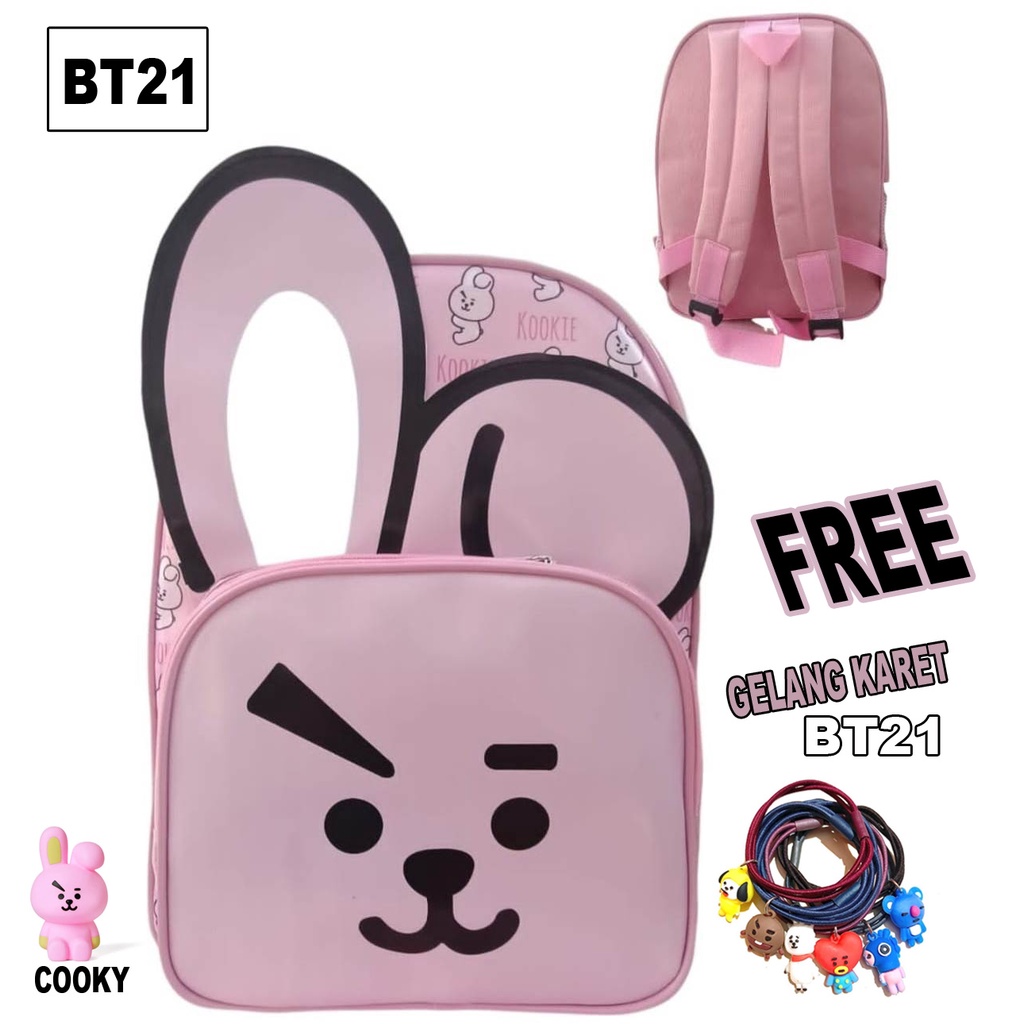 TAS RANSEL ANAK BT21 CIMMY TAS RANSEL SEKOLAH ANAK TAS ANAK PAUD TK SD