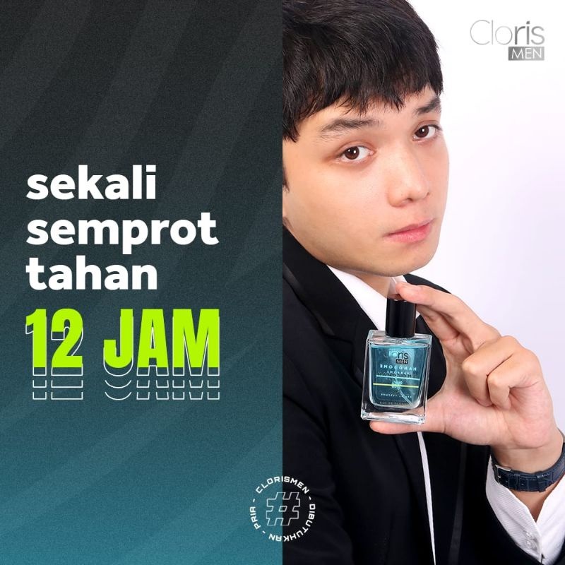 Clorismen Parfum Handsome Parfum Minyak Wangi Pria Parfume Minyak Wangi Cowok Cloris Men Parfum Doedorant Tahan Lama Menghilangkan Bau Badan C15