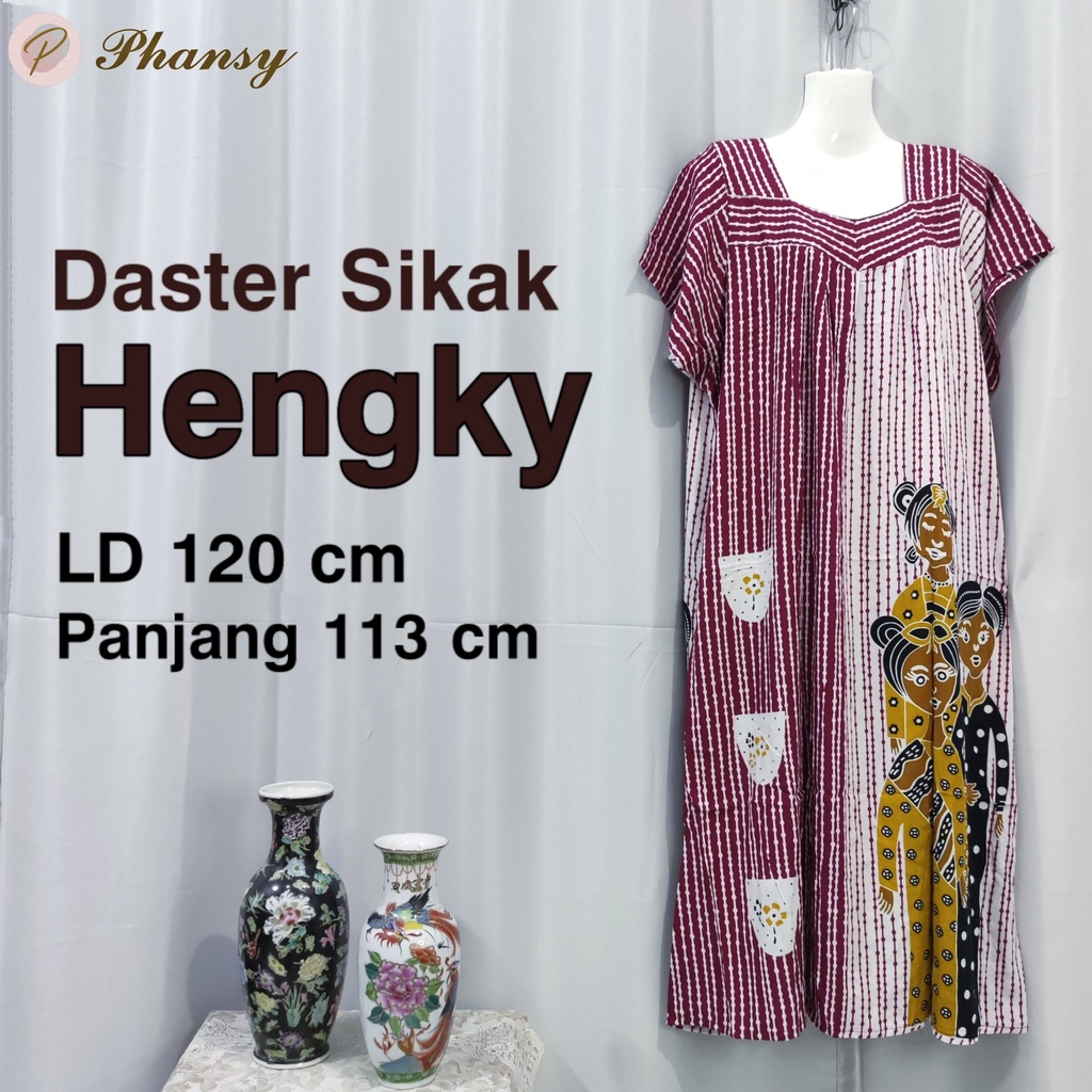 Daster Sikak Hengky Motif Bu Tejo Baju Tidur Wanita