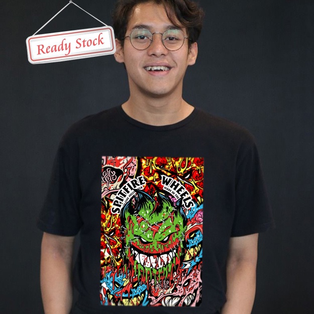 Spitfire Wheels Brainy Monster Skateboard Tshirt