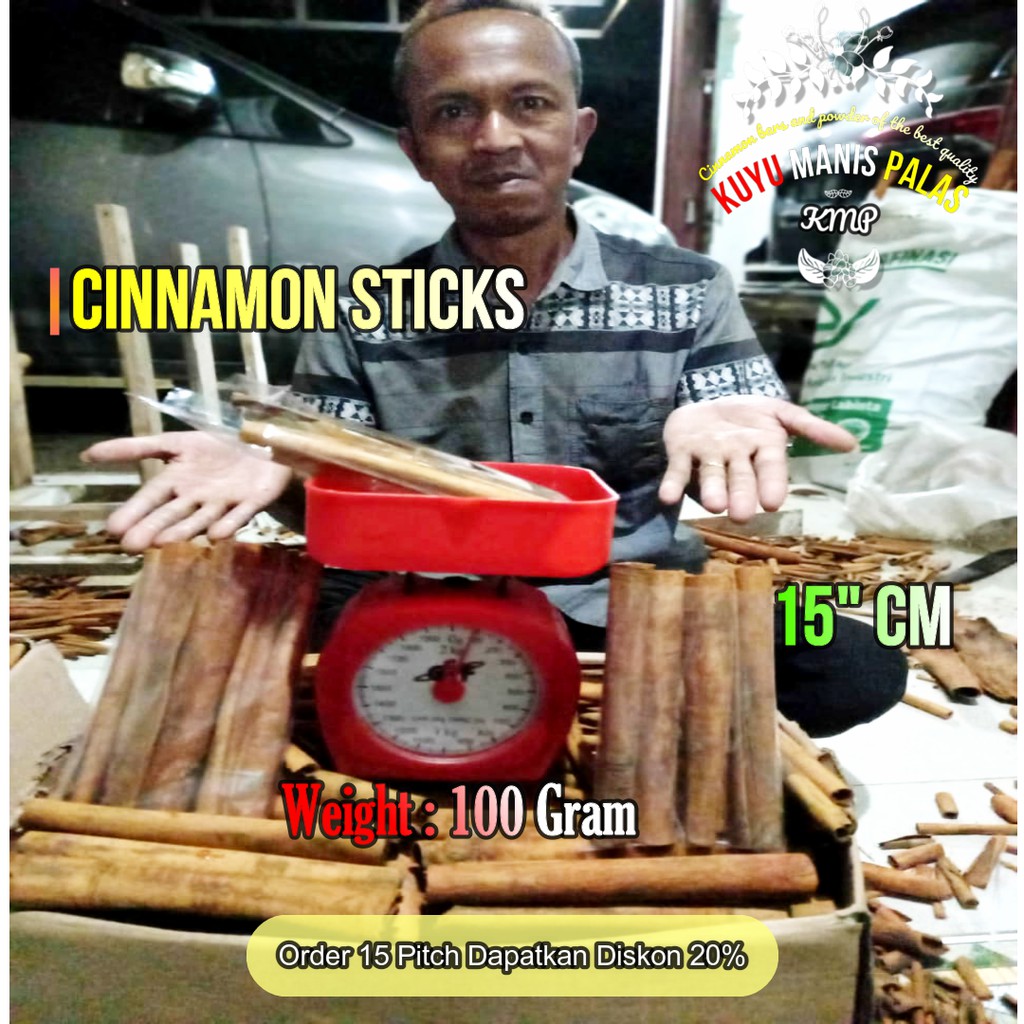 

Kayu Manis Stick 15 Cm KA 100 gram ( Cinnamon Stick 15 cm KA 100 grams )