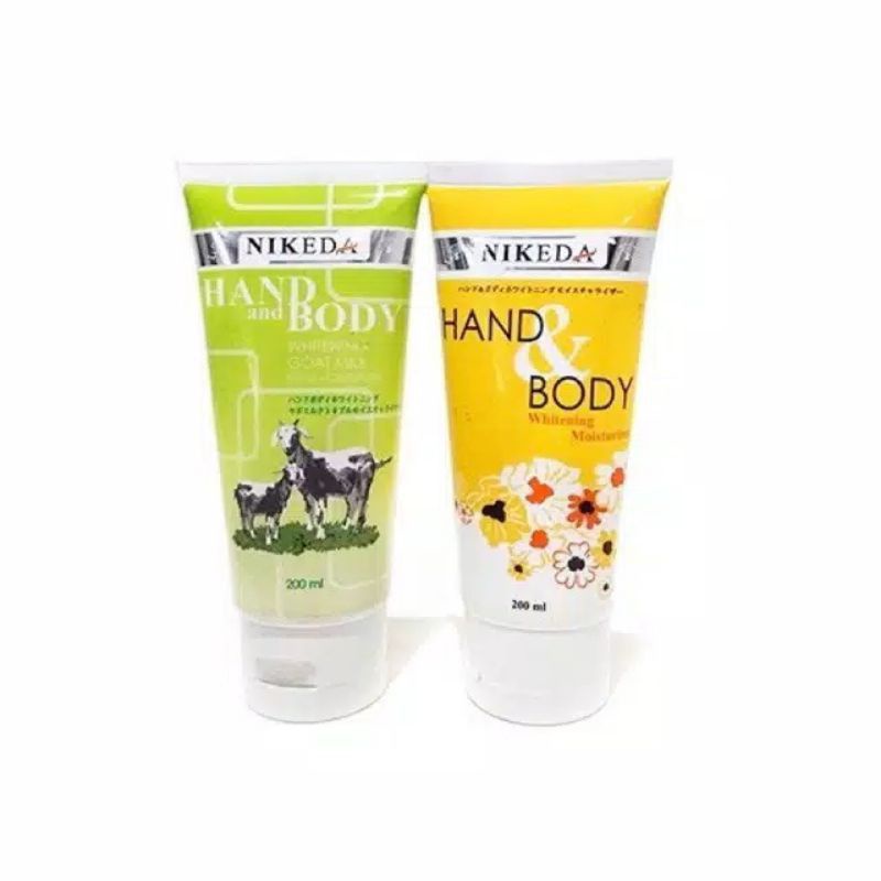 PROMO Nikeda Hand Body Lotion Whitening Moisturizer Goat Milk