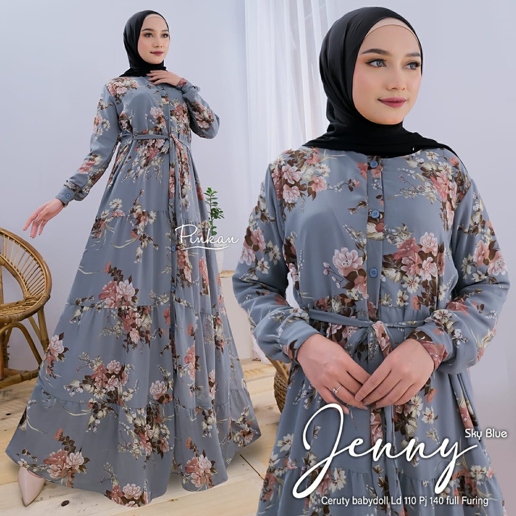 PINKAN gamis Jenny ORIGINAL BRAND PINKAN