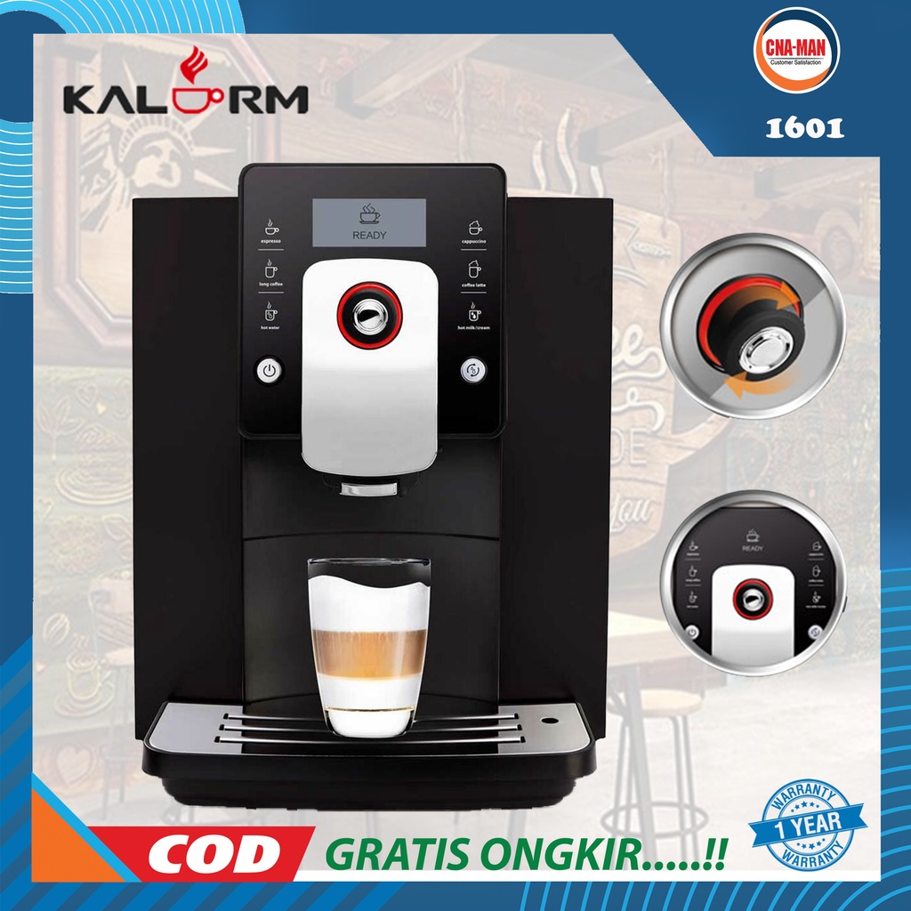 Kalerm Full Automatic Quarza Basic 1601 Mesin Espresso Kopi Coffee