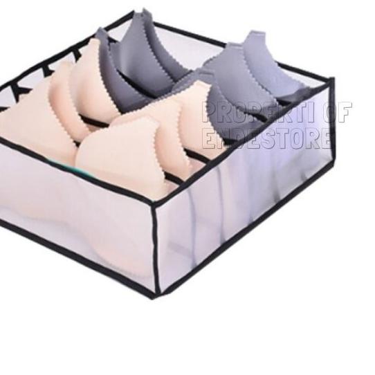 ☺ Tempat Kotak Box Penyimpanan Baju Pakaian Bayi Serbaguna Rak Celana Dalam CD Dan Bra Daleman EN200