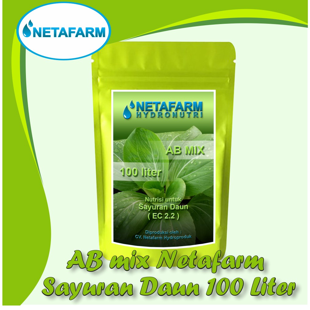 pupuk AB Mix Sayuran Daun 100 ltr Netafarm