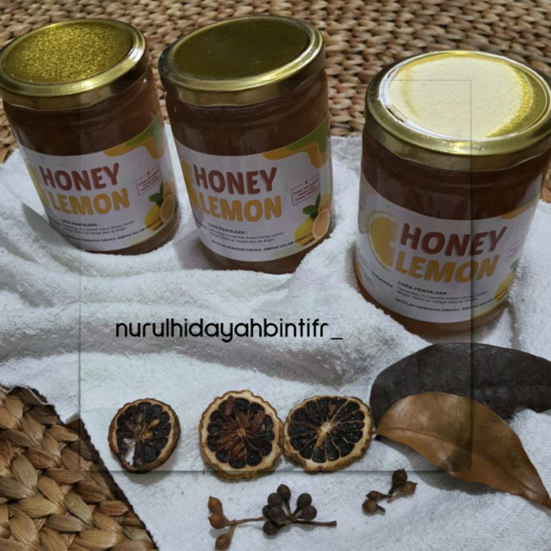 

1 KARTON HONEY LEMON NODIA @700GRAM | TERDIRI 6 JAR (ORIGINAL) | MADU LEMON | MADU DIET
