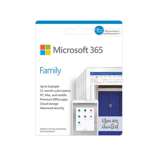 Microsoft Office 365 Family Up to 6 People Original Resmi