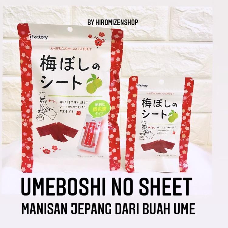 

78 UMEBOSHI NO SHEET - MANISAN JEPANG 40g | 14g Q978 Baru ⌒