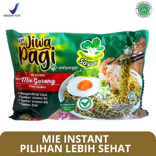 Kobe Mie Jiwa Pagi 80gr barcode 8995899003206