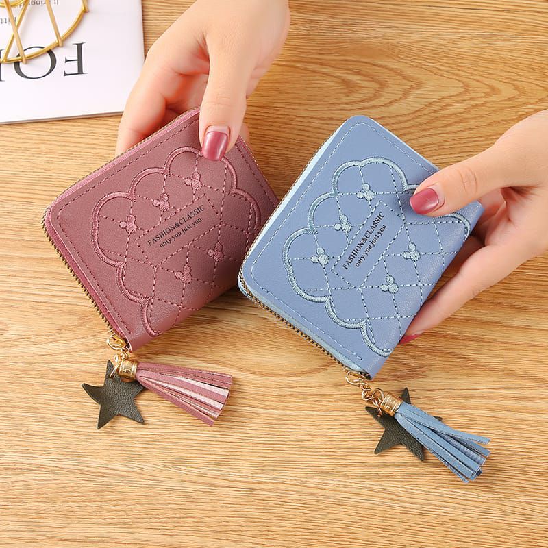 EV 8489 Dompet Koin Wanita Mini /Murah Real Pict Import