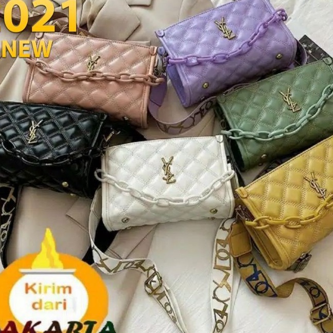 (2PC BISA IKG)GTBI99883019 New Arrival  !!!  Tas Selempang  Tas Wanita Import  Premium Terbaru