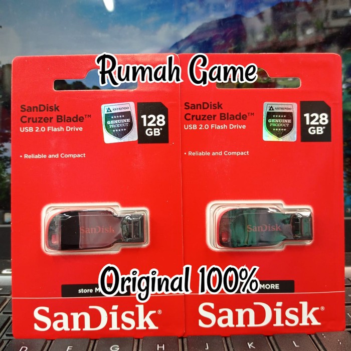 SANDISK USB FLASH DISK 128GB ORIGINAL100%