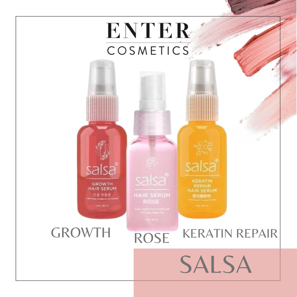 SALSA Hair Serum Perfum Spray Rose | Salsa Hair Serum Keratin Repair | Salsa Hair Serum Growth