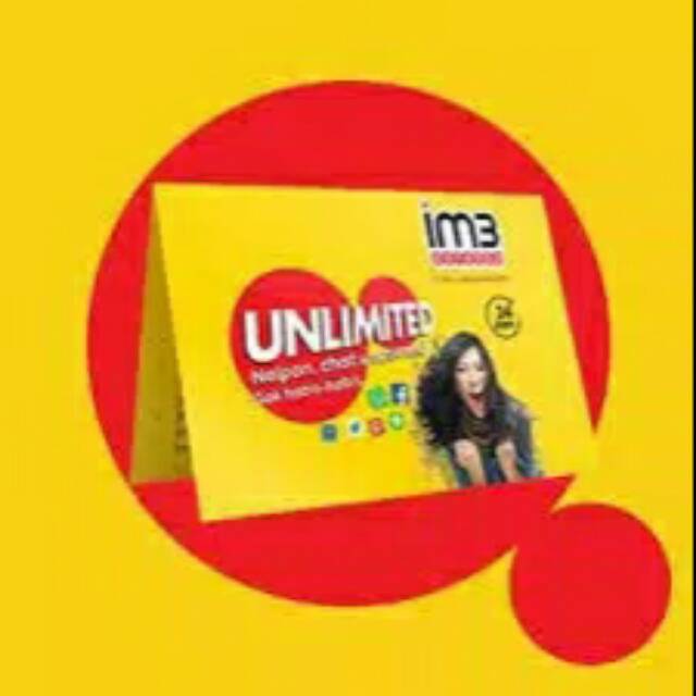 Kartu indosat unlimited youtube & chat 1 tahun (12 bulan)