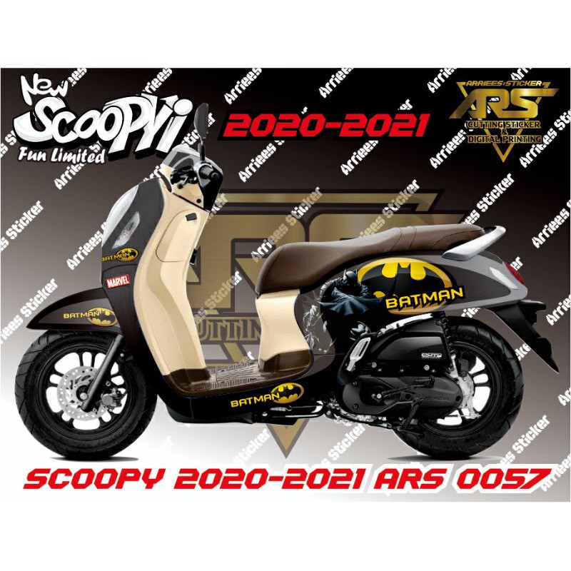 Decal Scoopy 2021 Full Body - Decal honda scoopy prestige