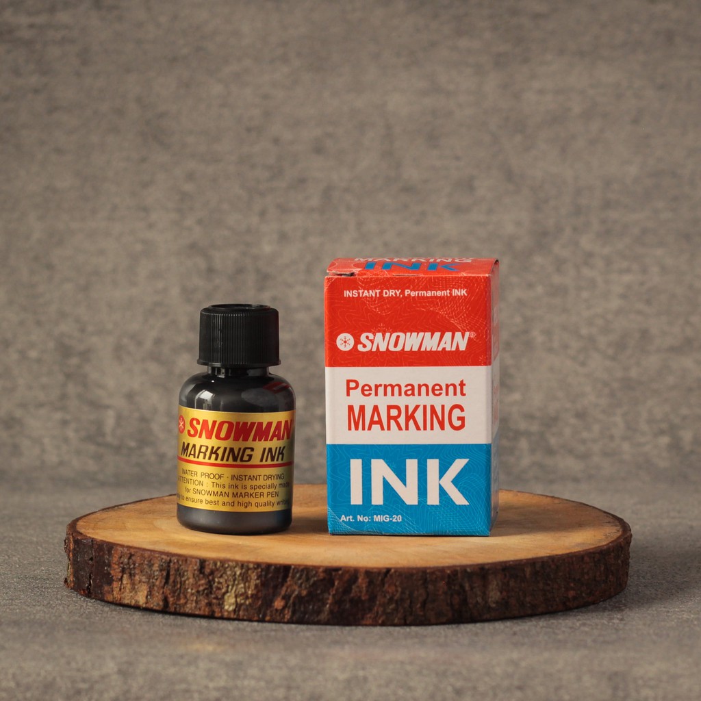 

Refill Ink Snowman Permanent Marking / Isi Ulang Tinta Permanen Refill