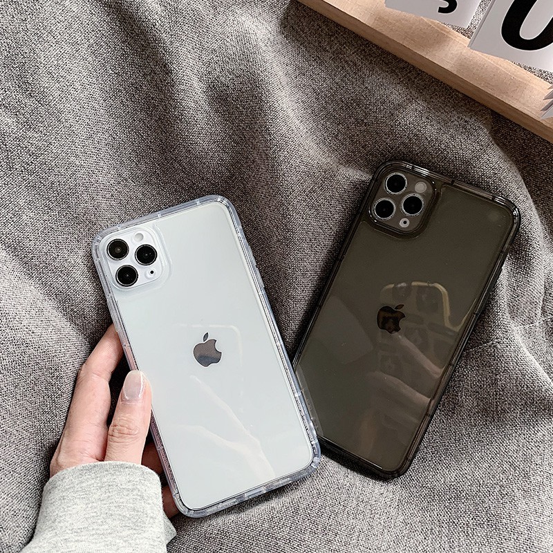 Softcase Transparan Polos  iphone 7+/8+/X/XS/XS MAX/XR/11/11 PRO/11 PRO MAX/12/12 PRO/12 PRO MAX