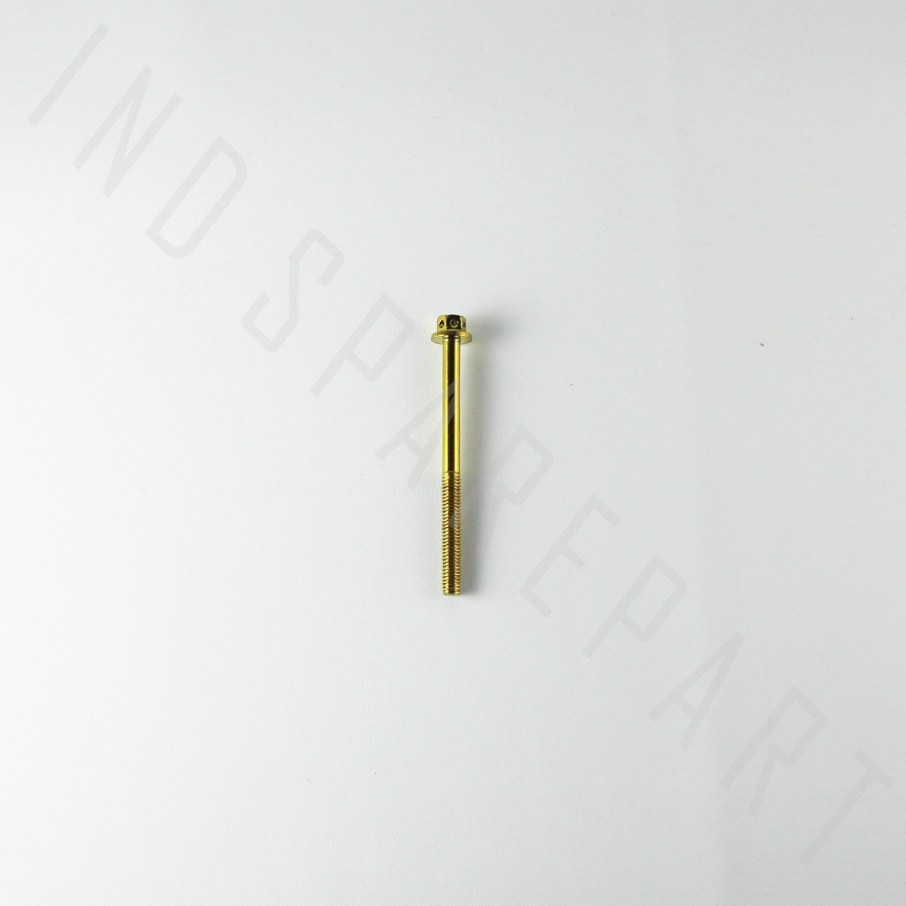 Baut-Baud Probolt-Pro Bolt Flower Gold-Emas M6x75-6x75-6 x 75 Kunci 8