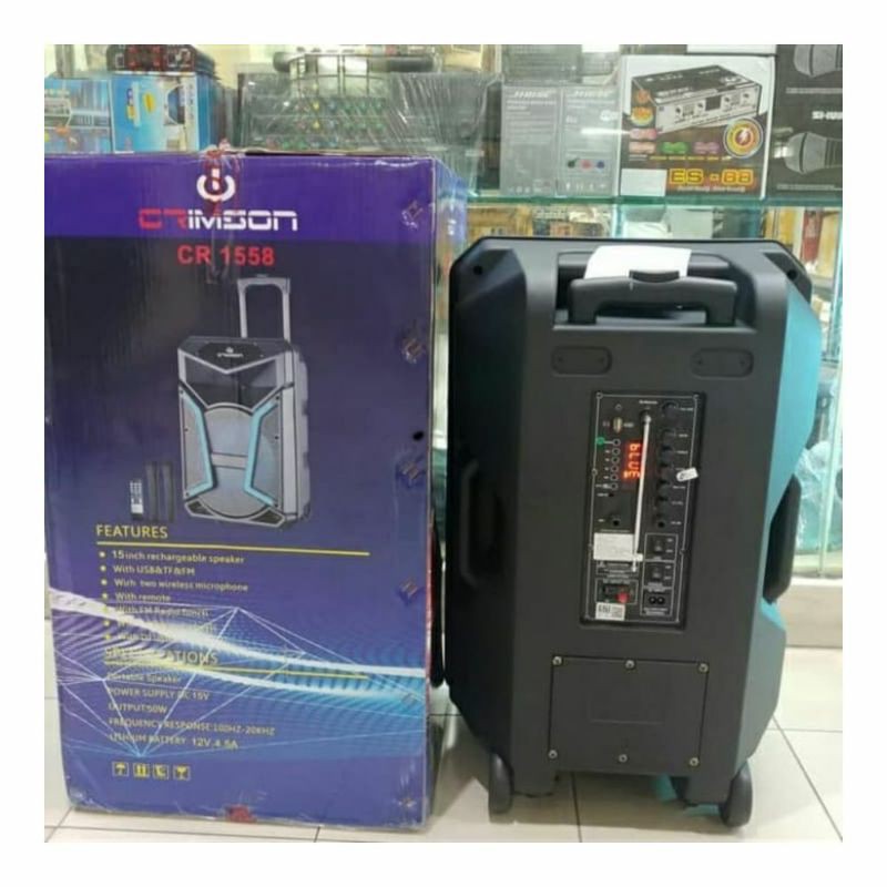 Portable Wireless Speaker Meeting Crimson 15inch CR1558