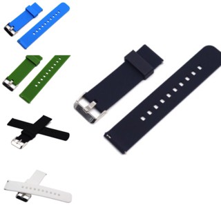 Sport Band Silicon Strap 22mm Rubber material for Asus Zenwatch 2 WI501Q  Moto 360 2nd 46mm