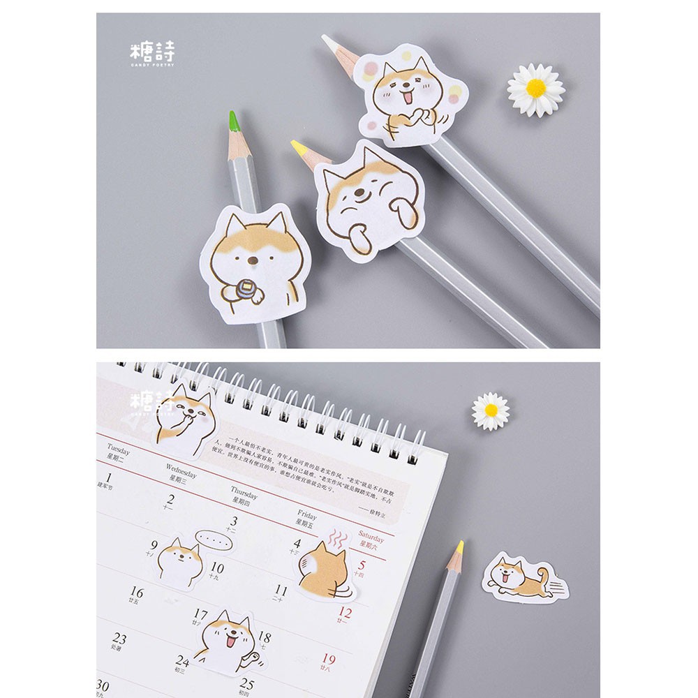 45Pcs Stiker  Lucu  untuk Diary Planner Notebook 