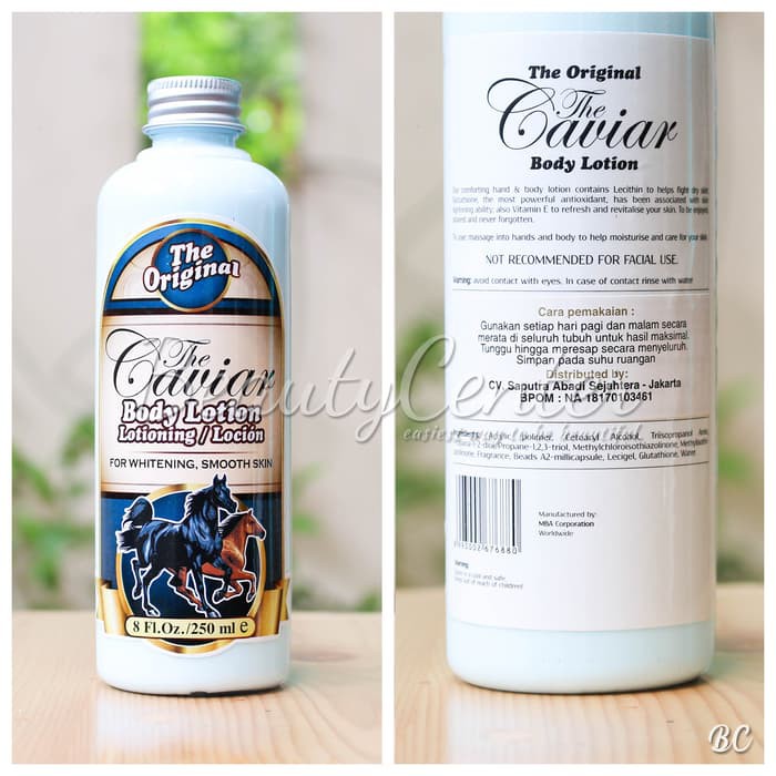 Caviar Body Lotion BPOM / Caviar Lotion / Original & BPOM