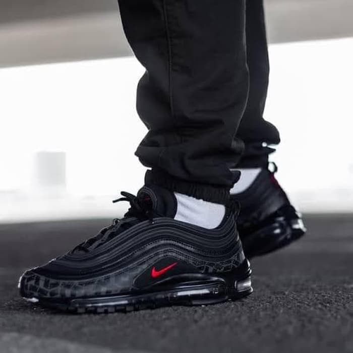 air max 97 all black reflective