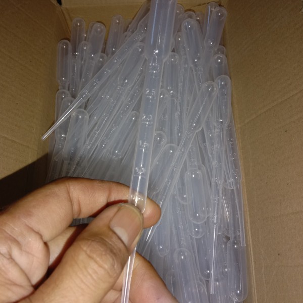Pipet Tetes Plastik 3 ml / Pipet Tetes 3ml / Pipet 3 ml box isi 500 bh