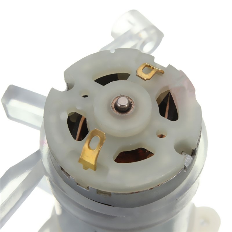 LifeTech Pompa Air Elektrik DC Micro Water Pump 12V - 365B-7 - White