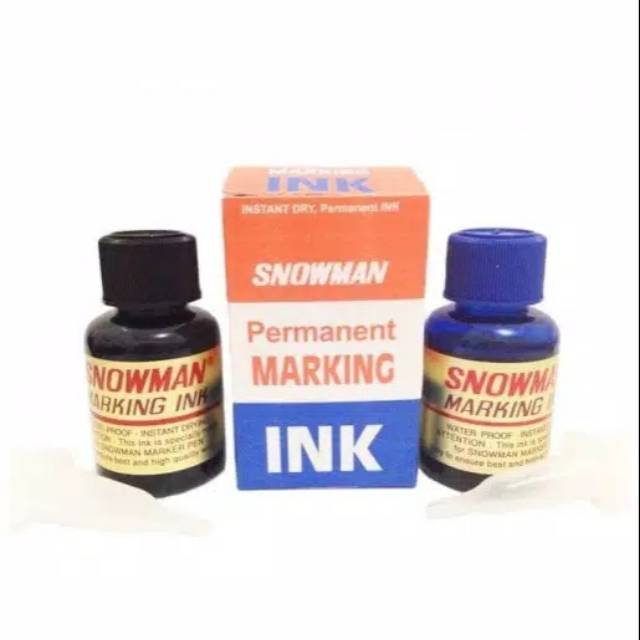 

Refill Tinta Spidol Permanen Snowman MIG - 20
