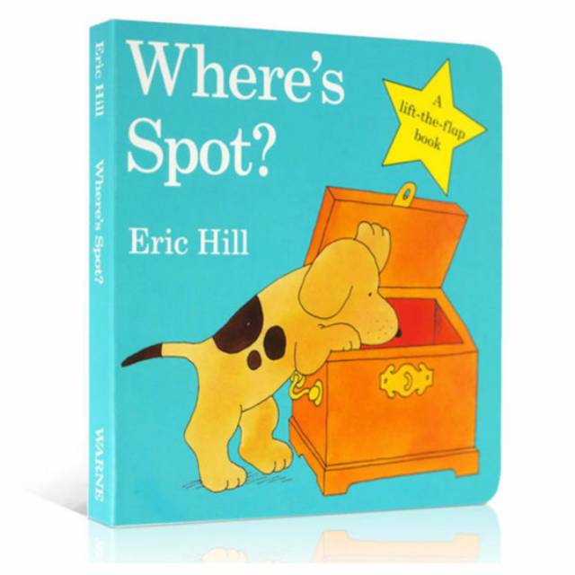 Original restok Where is Spot/lift the flap/buku anak /hide and seek /buku inggris/happychild