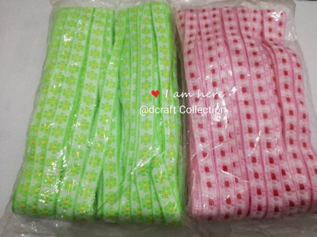 Renda Libin / Renda Kerudung per Roll