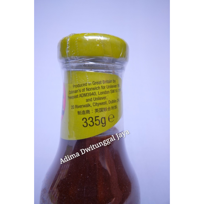 Colman's OK Fruity Sauce 335gr