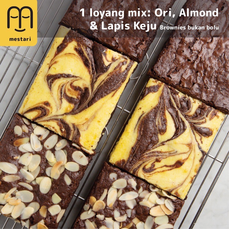 

Mestari brownies - Mix-3-rasa 1 loyang