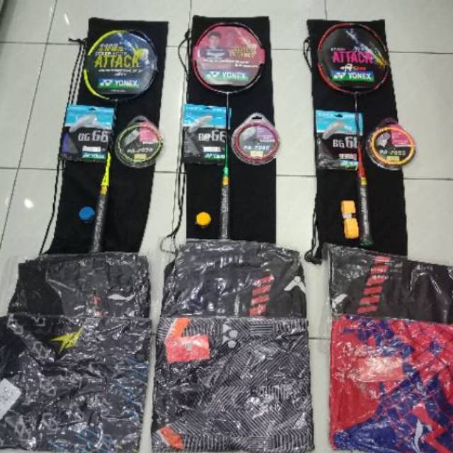 Raket yonex astrox 77, 88 D 88 S, 99,nano flare dan duora 10 (Asean Premium)