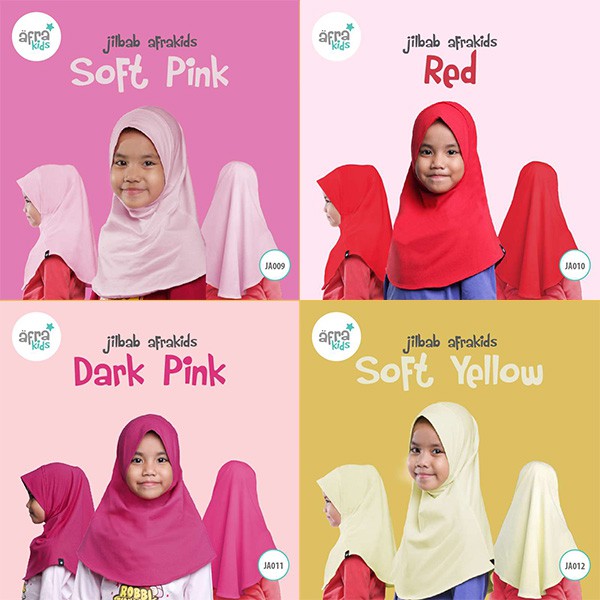 Jilbab Anak Afrakids - Hijab Anak