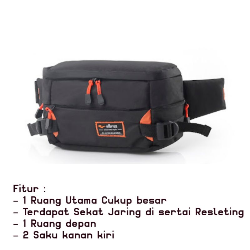 ARGL Tas Selempang Waist Bag Weistbag Wesbag westbag Wisbag wistbag wasbag pria/Cowok Distro Tas Waistbag Pria Selempang Kerja Distro Tas Slempang Tas Pinggang Pria Murah Original