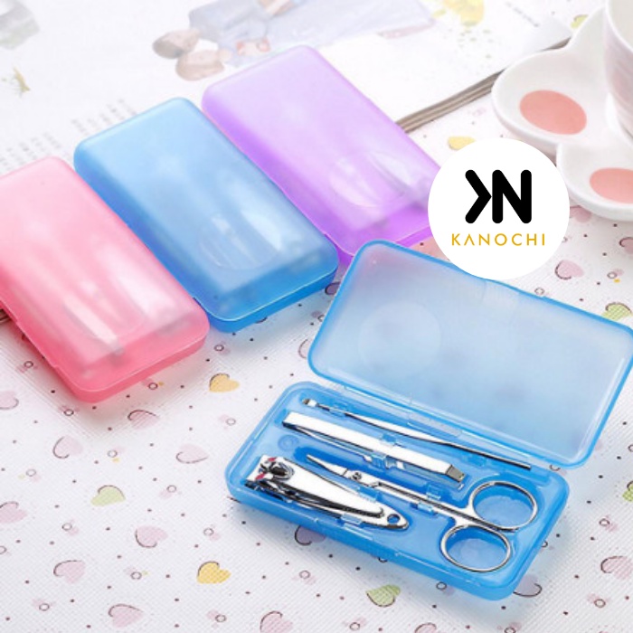 Manicure Pedicure Set Gunting Kuku Korek Telinga Jepit