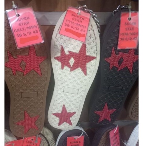 Outsole karet super star