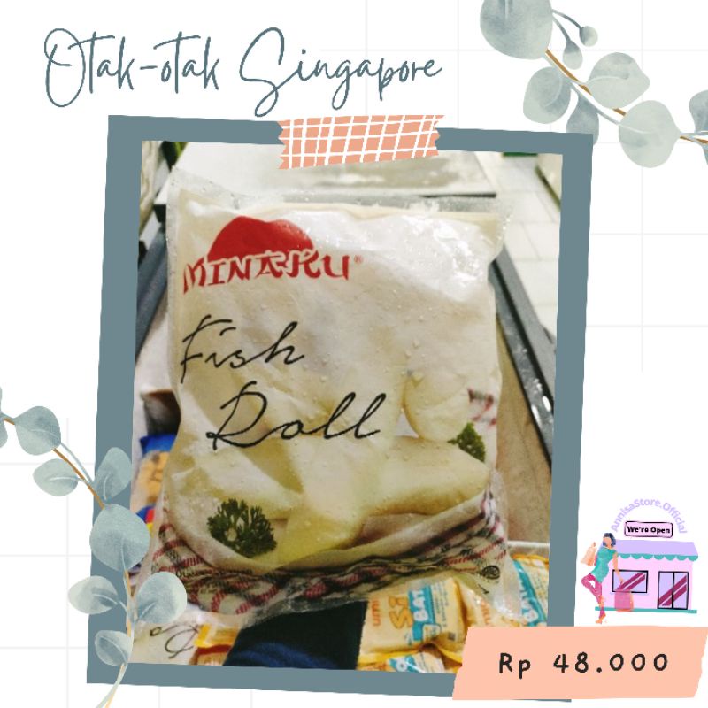 

ASO ♡ Minaku Fish Roll Otak-Otak Singapore