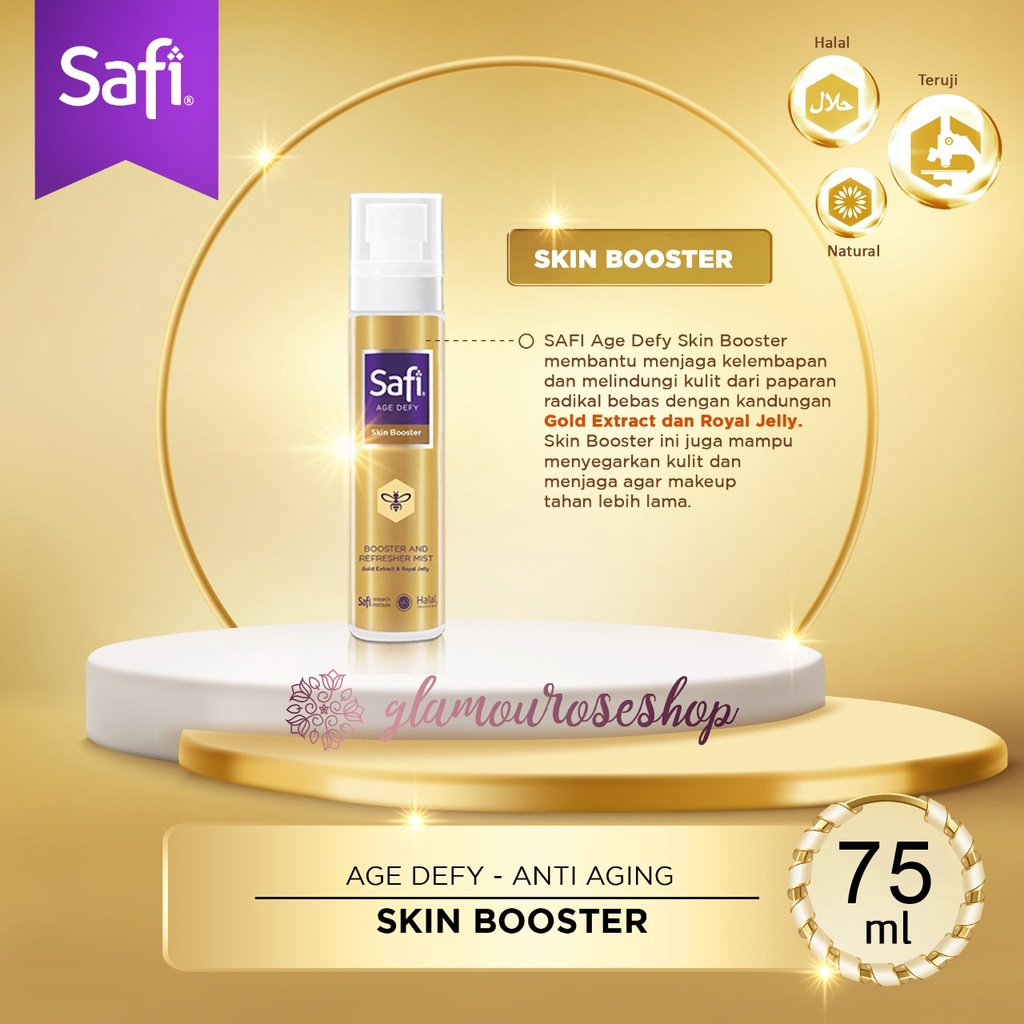 ❤️Glamouroseshop❤️ Safi AGE DEFY Skin Booster Face Mist Refresher Mist - 75ml