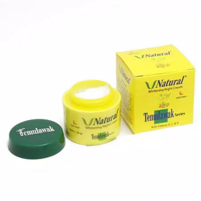

CREAM MALAM TEMULAWAK V NATURAL BPOM
