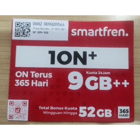 Kartu Perdana Smartfren Aktif 1 Tahun