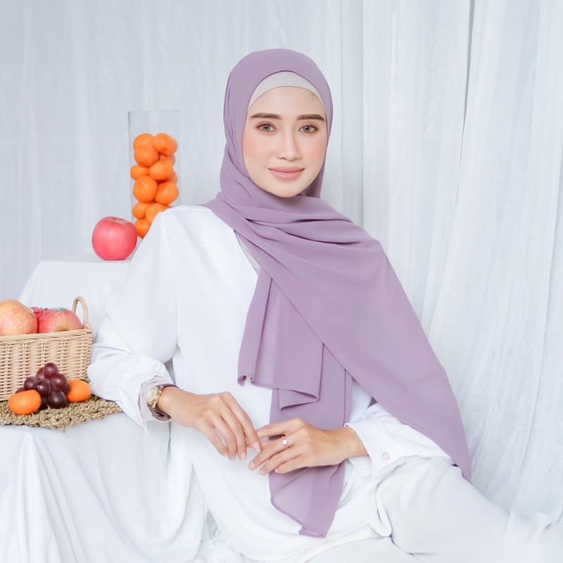 HIJAB/PASHMINA POLOS CERUTY BABY DOLL