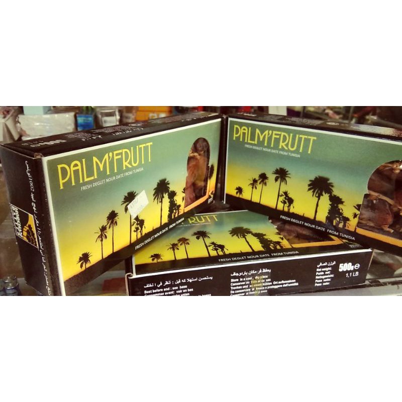 

kurma tunisia palm frutt bersegel