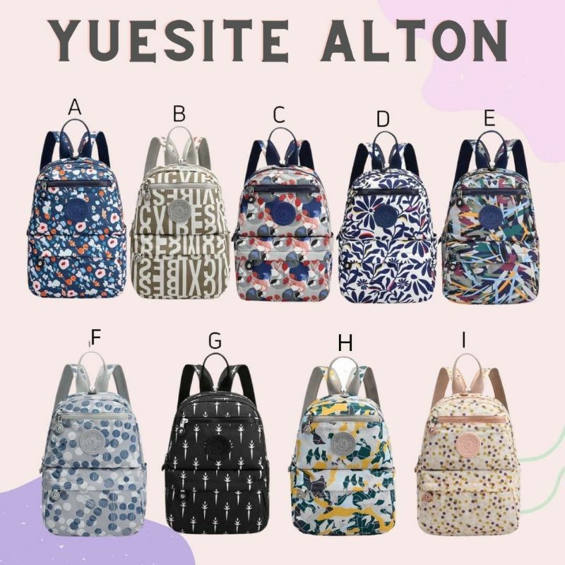TAS YUESITE ALTON BACKPACK & BUMBAG ORIGINAL RANSEL